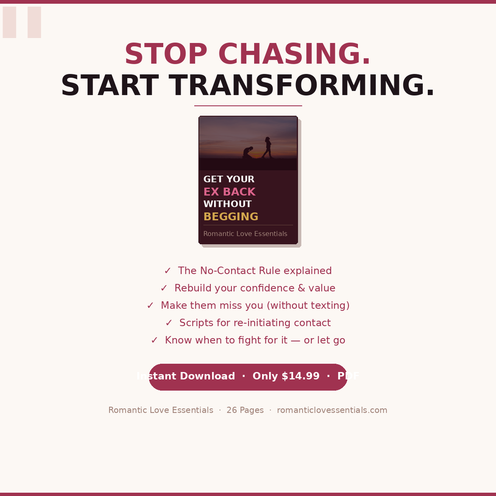 Get Your Ex Back Without Begging — The Ultimate Relationship Recovery Guide