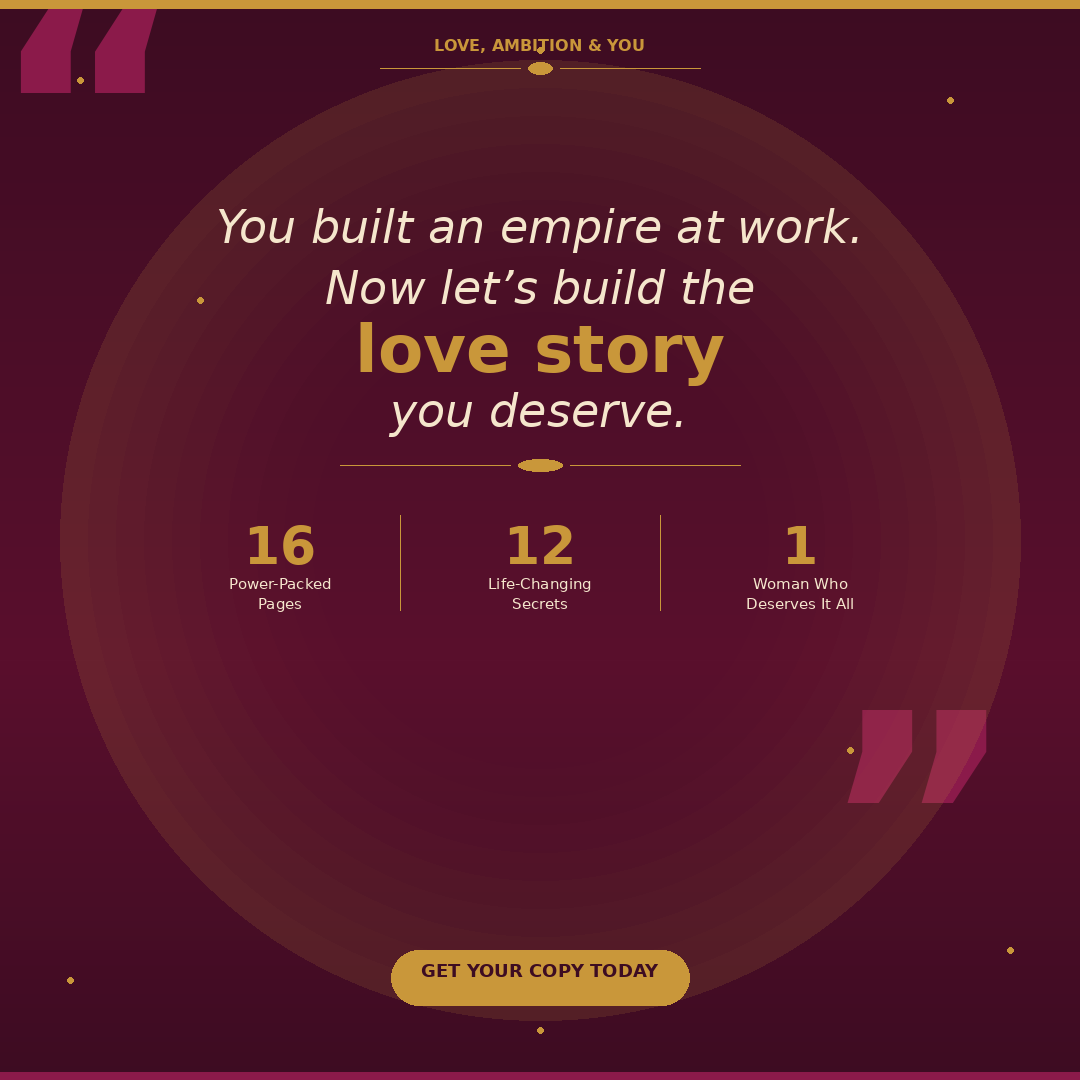 Love Ambition & You